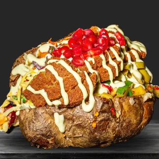 4. Kumpir Damaskus (Vegan)